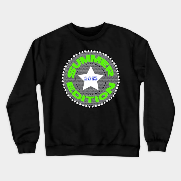 SUMMER EDITION 2015 Crewneck Sweatshirt by DESIGNBOOK